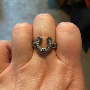 Montana Silversmith horseshoe ring